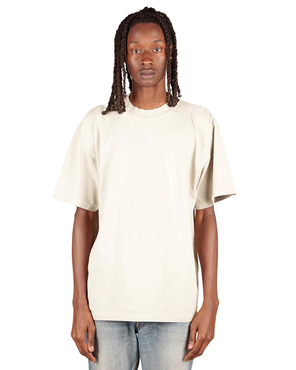 Shaka 7.5 OZ MAX HEAVYWEIGHT GARMENT DYE T-SHIRT - Cream – All In