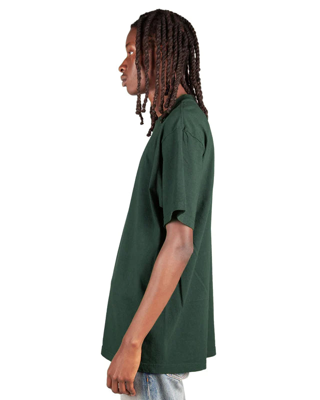 Shaka 7.5 OZ MAX HEAVYWEIGHT GARMENT DYE T-SHIRT - Moss